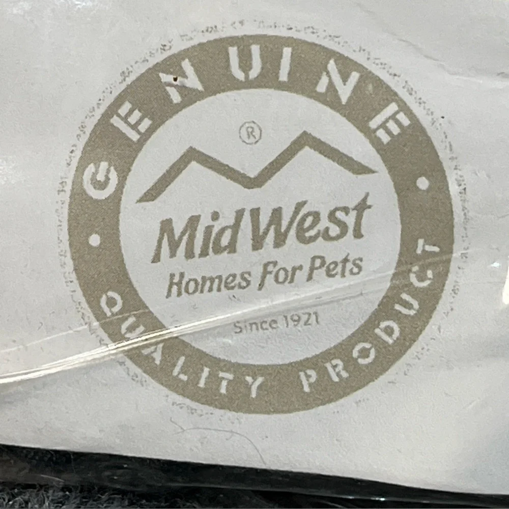Midwest Quiet Time Dog Crate Cover Black 22L x 13W x 16H Training Pets